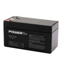 BATERIA - MULTILASER - Bateria PowerTek VRLA 12V 1,3Ah - EN072