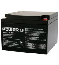 BATERIA - MULTILASER - Bateria PowerTek VRLA 12V 26Ah - EN018