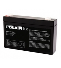 BATERIA - MULTILASER - Bateria PowerTek VRLA 6V 12Ah - EN005