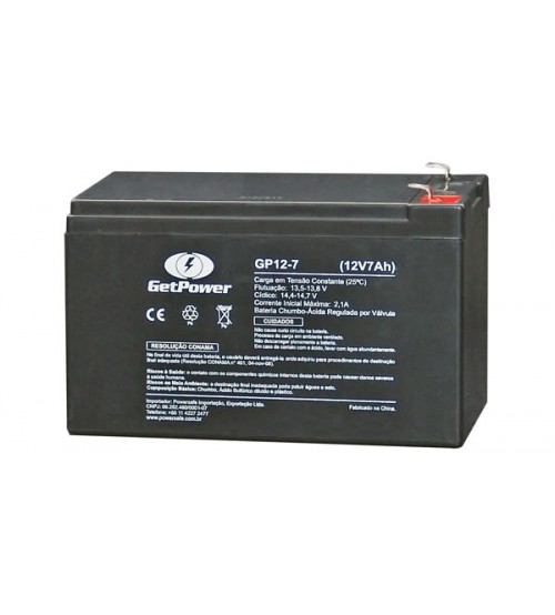 BATERIA VRLA GET POWER 12V 7ah GP127