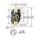 Tomada Nema L5-30r Apc E Eaton - P/ Nobreaks 125v-30a